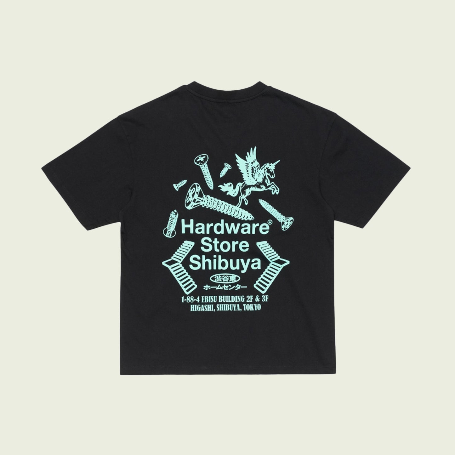 Hardware Store Shibuya T-Shirt Black