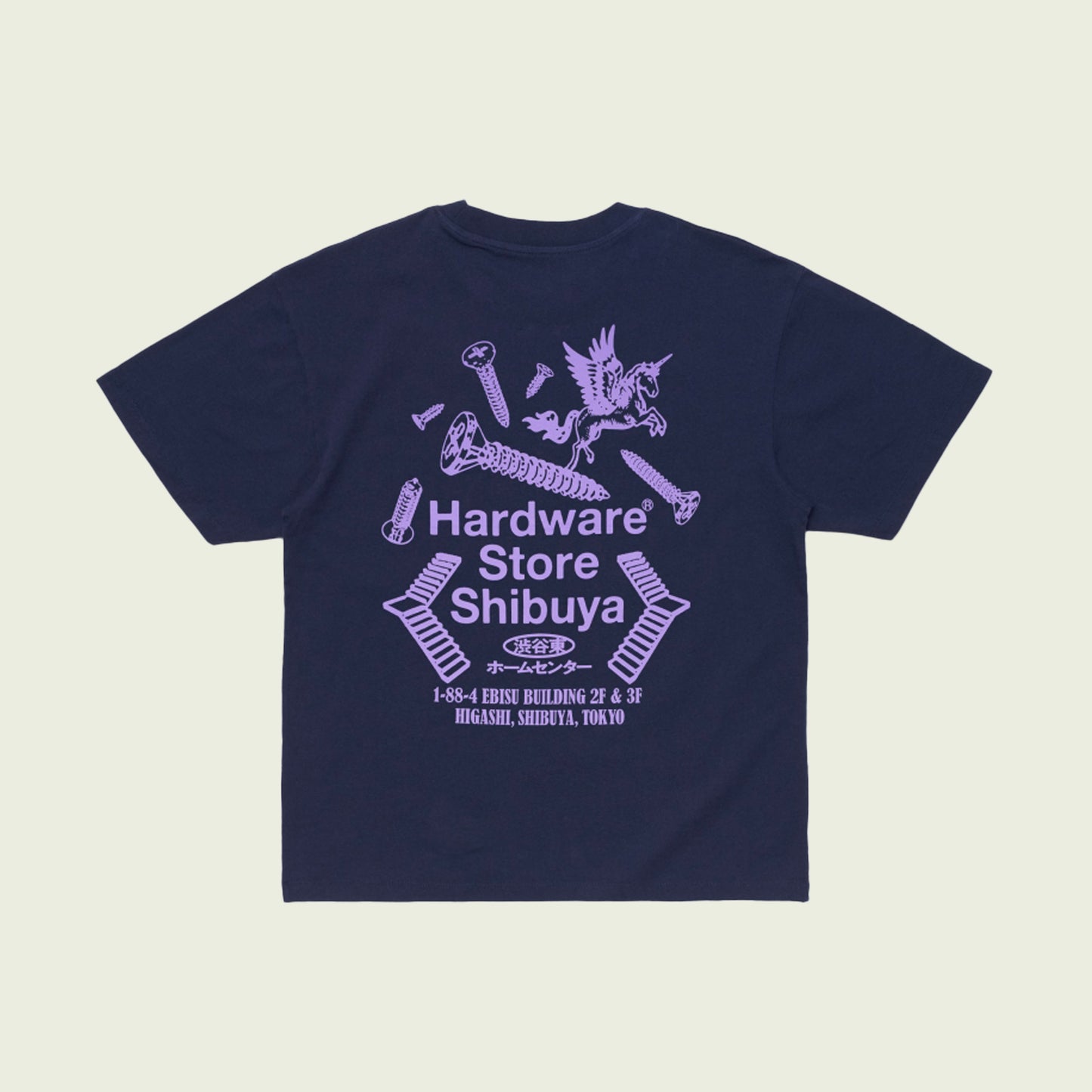 Hardware Store Shibuya T-Shirt Maritime Blue