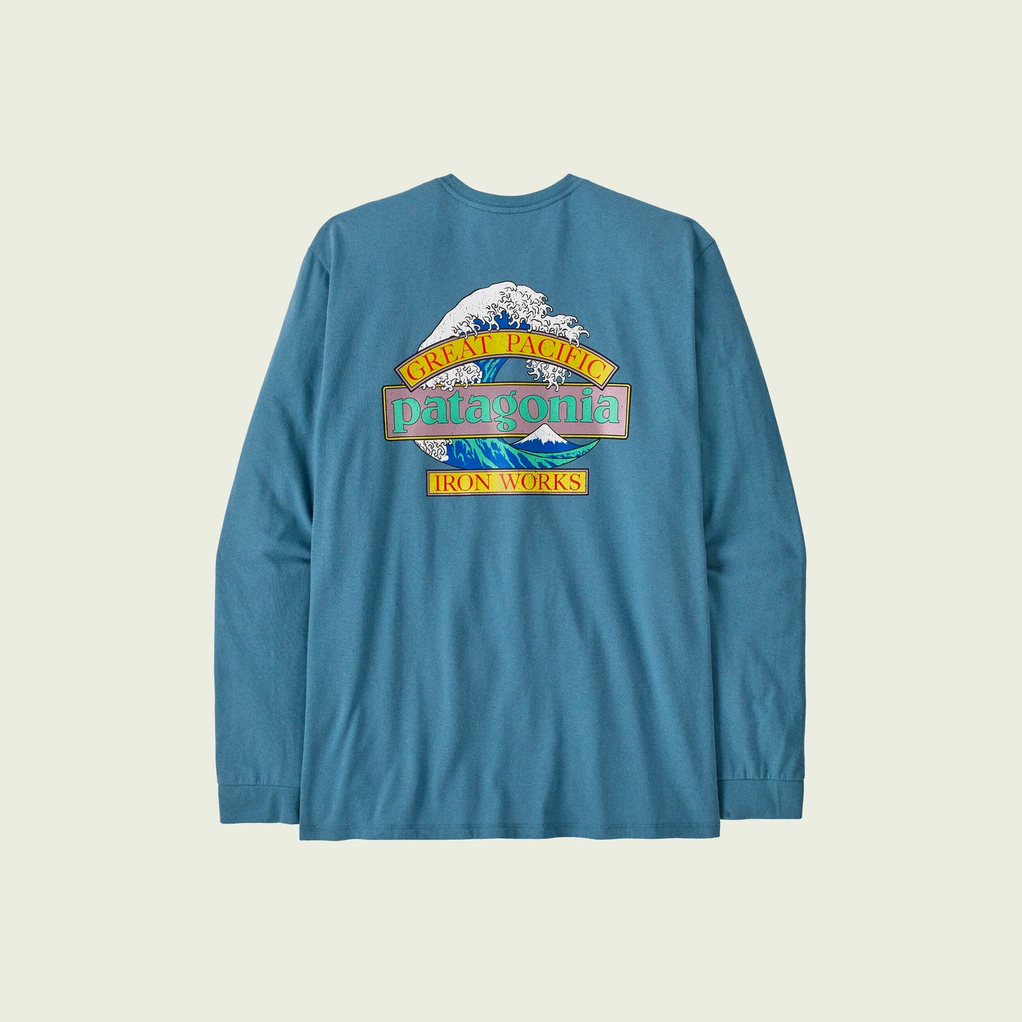 M's L/s Great Waves Responsibili-tee