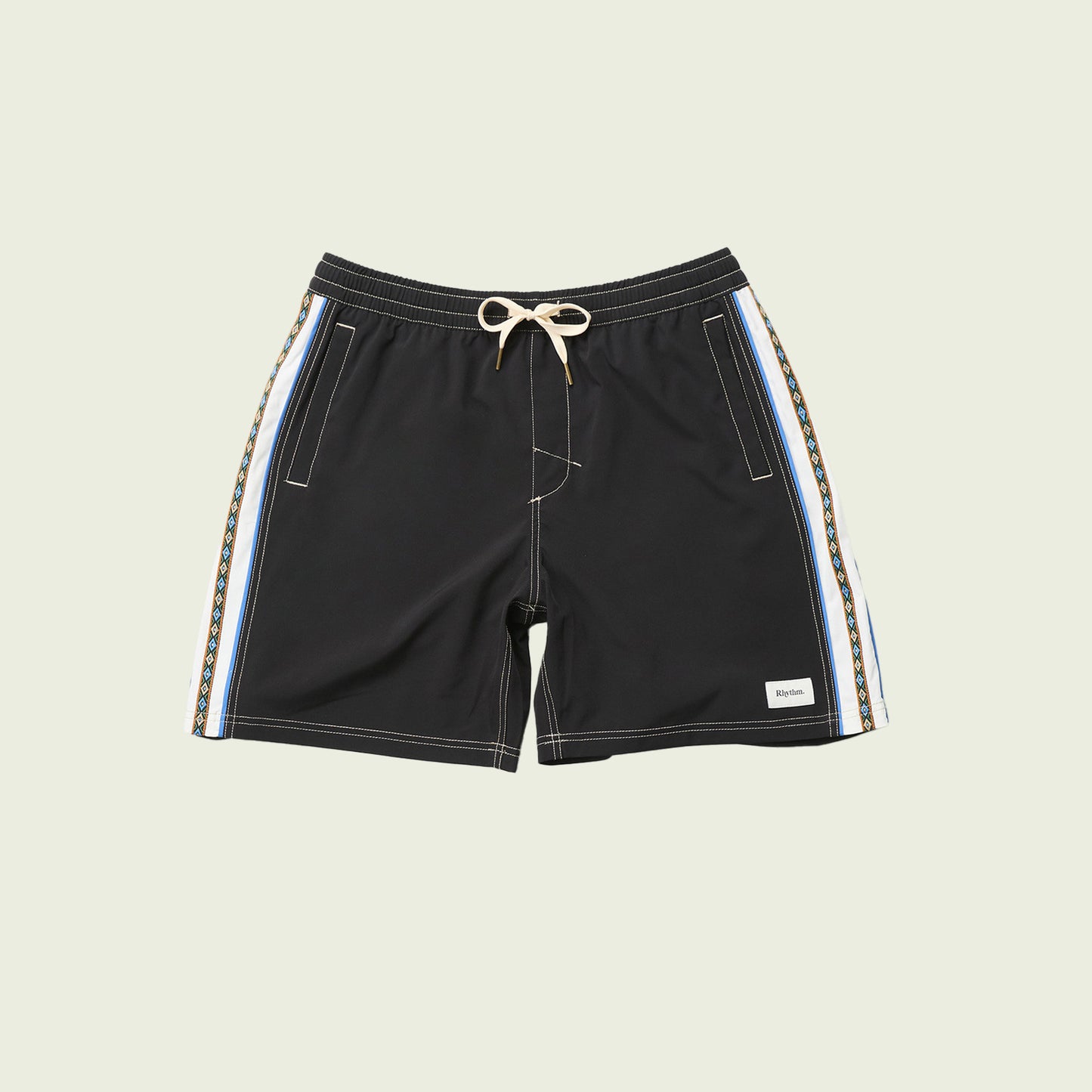 Panel Stripe Beach Short
