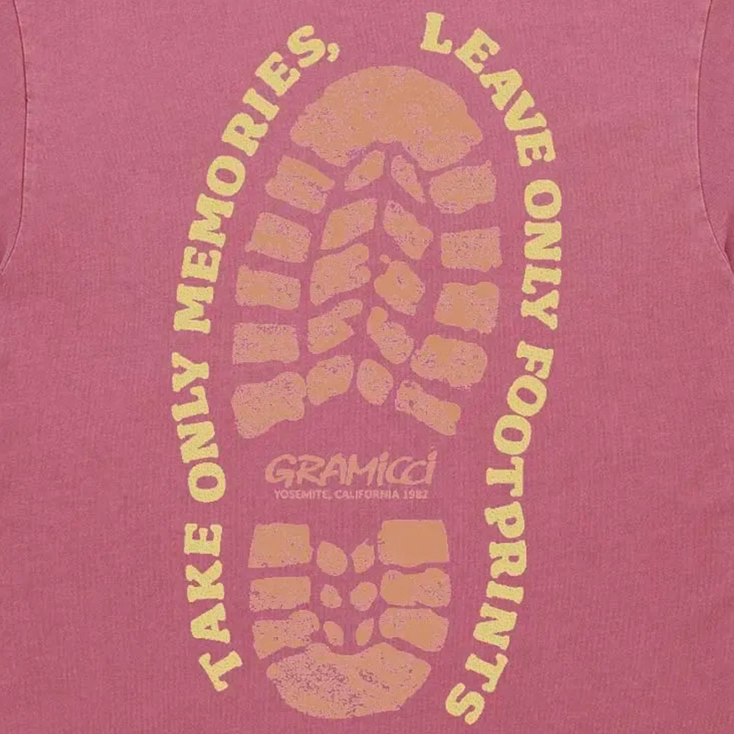 Footprints Tee Pigment Dyed