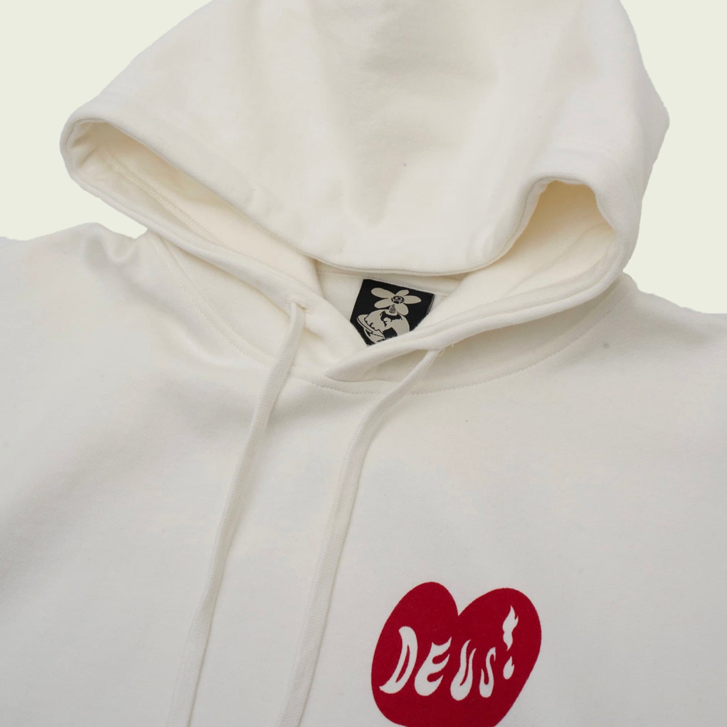 Deep Cut Hoodie - Vintage White