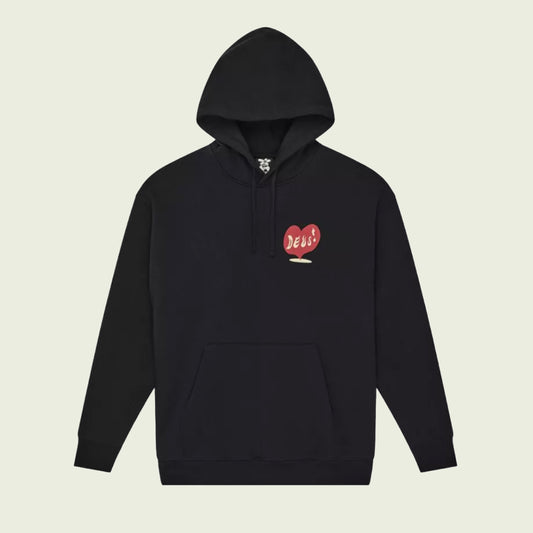 Deep Cut Hoodie - Black