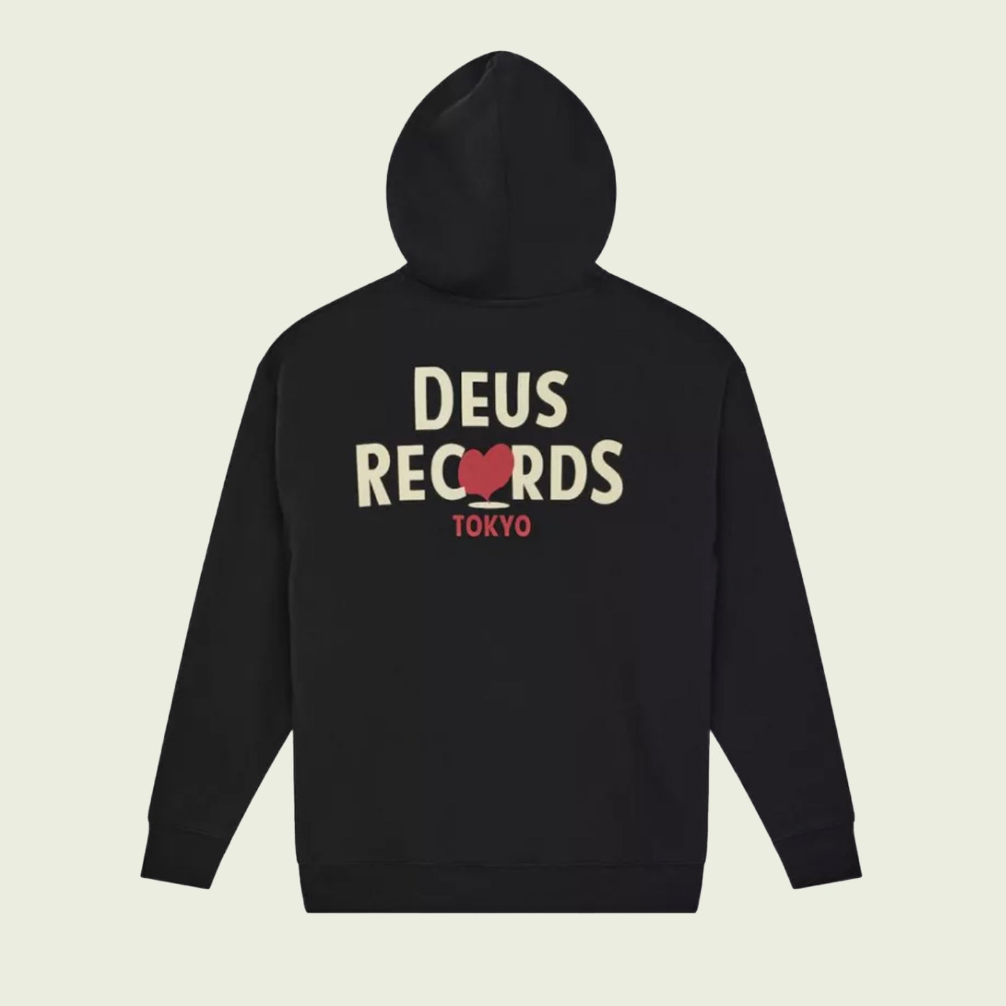 Deep Cut Hoodie - Black