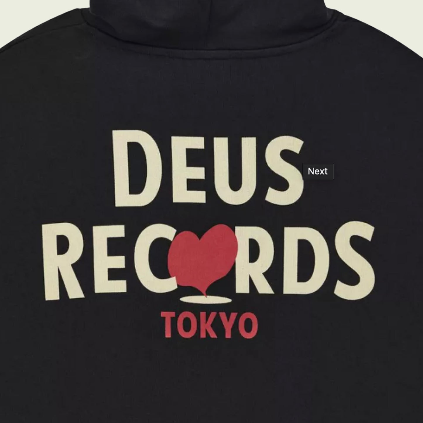 Deep Cut Hoodie - Black