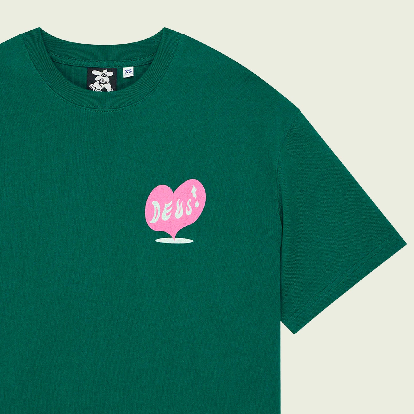Deep cut Verdant Green