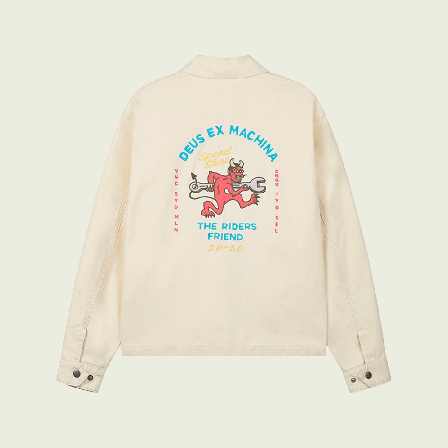 Dogleg Jacket Ivory