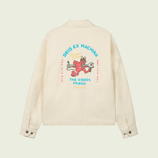 Dogleg Jacket Ivory