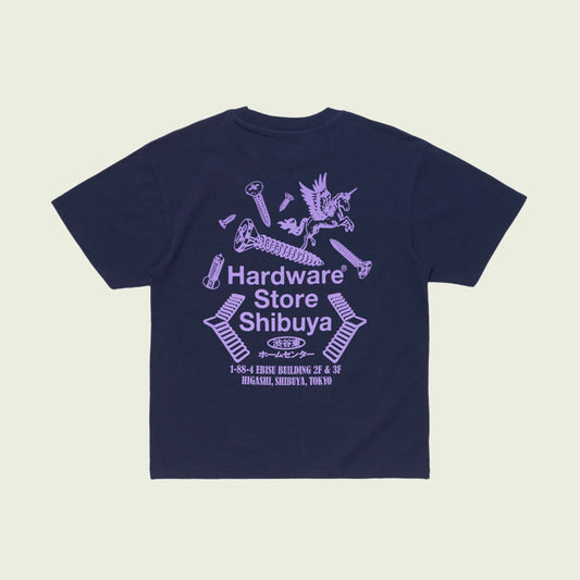 Hardware Store Shibuya T-Shirt Maritime Blue