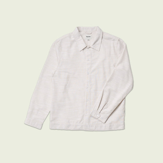 Striped Linen Ls Shirt