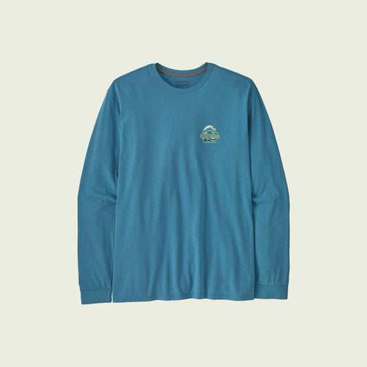 M's L/s Great Waves Responsibili-tee
