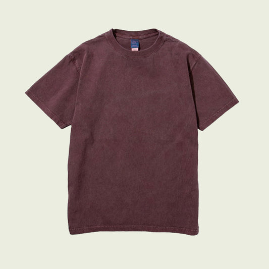 S/s Crew Tee - P-Bordeaux