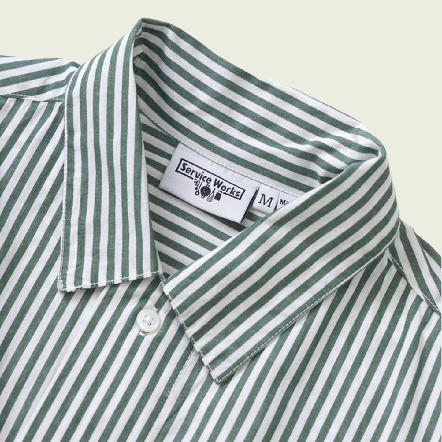 Poplin Stripe Waiter Shirt