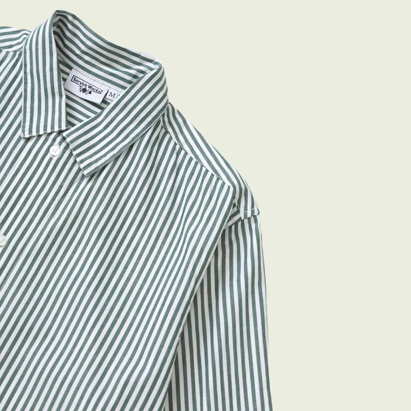 Poplin Stripe Waiter Shirt