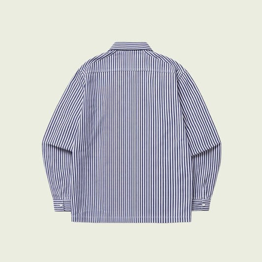 Poplin Stripe Waiter Shirt