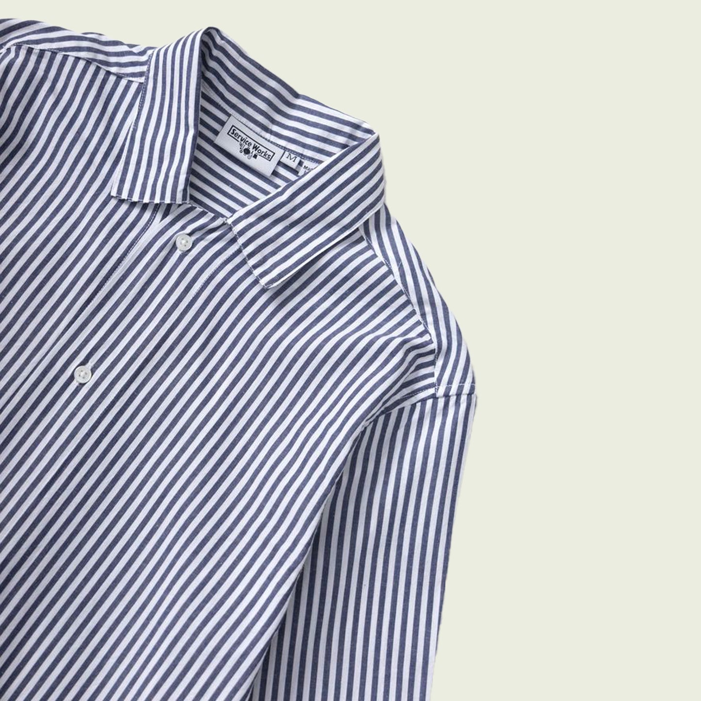 Poplin Stripe Waiter Shirt