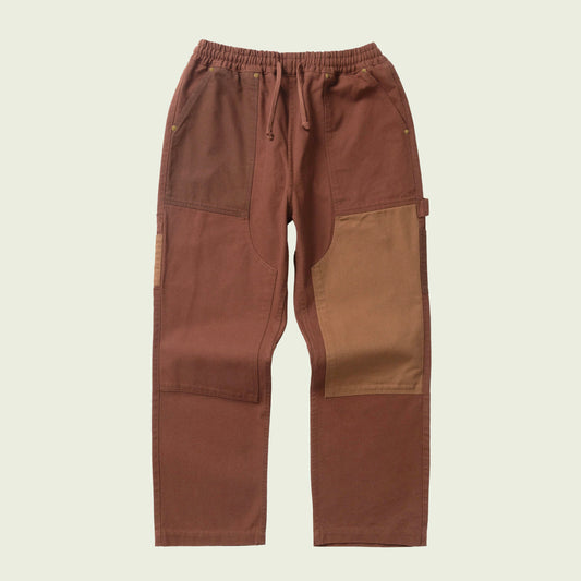 Patchwork Utility Chef Pants