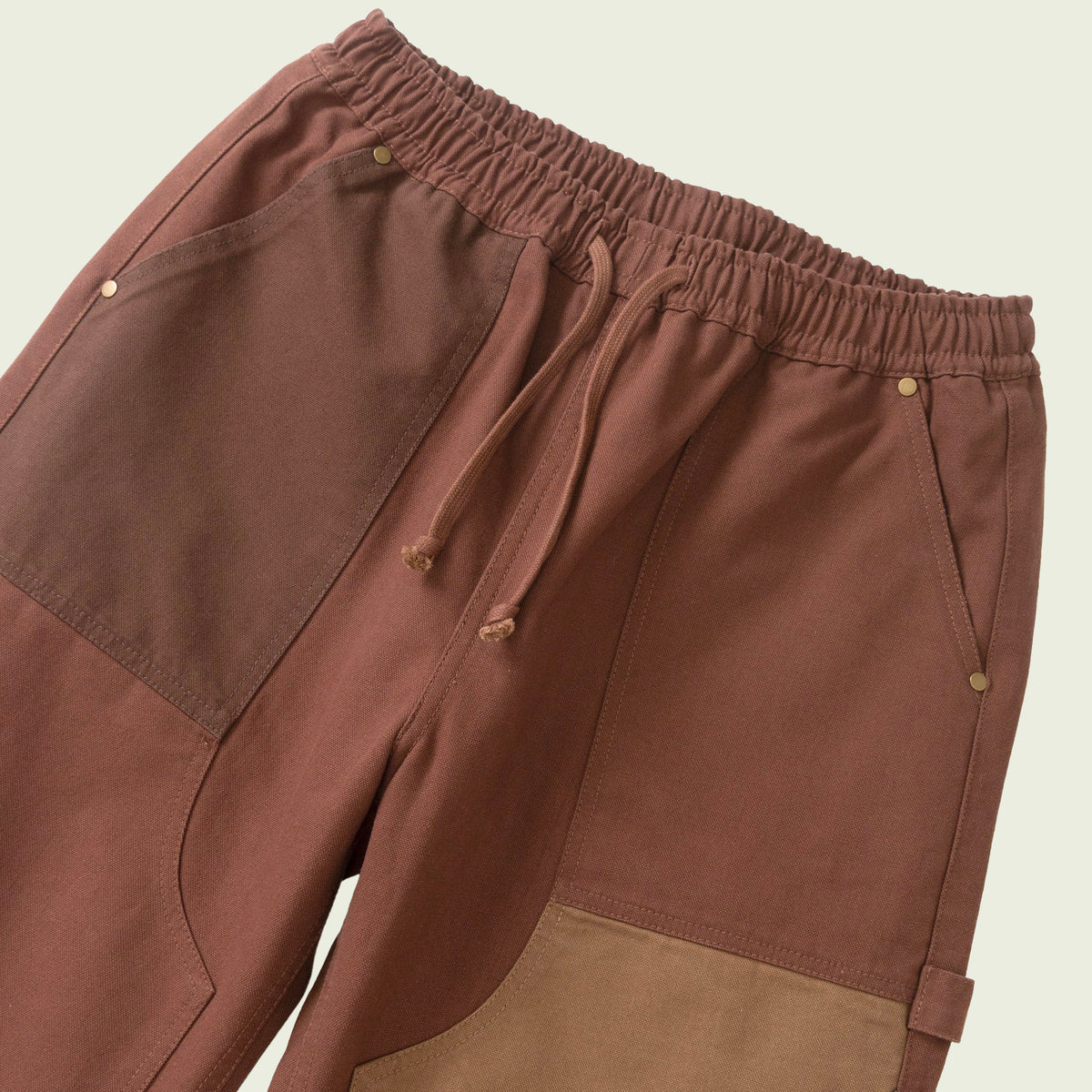 Patchwork Utility Chef Pants