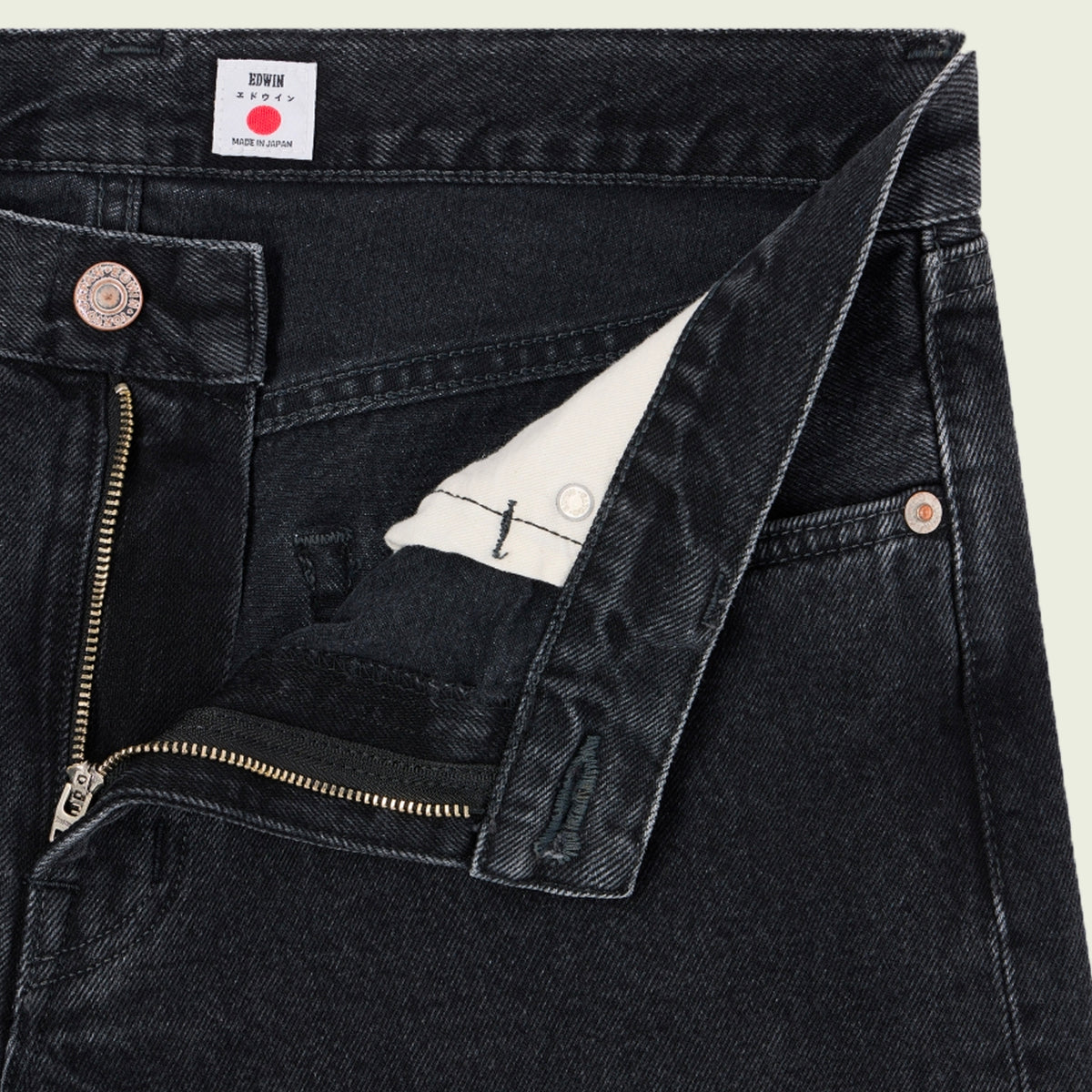 Regular Tapered Black Dark Used
