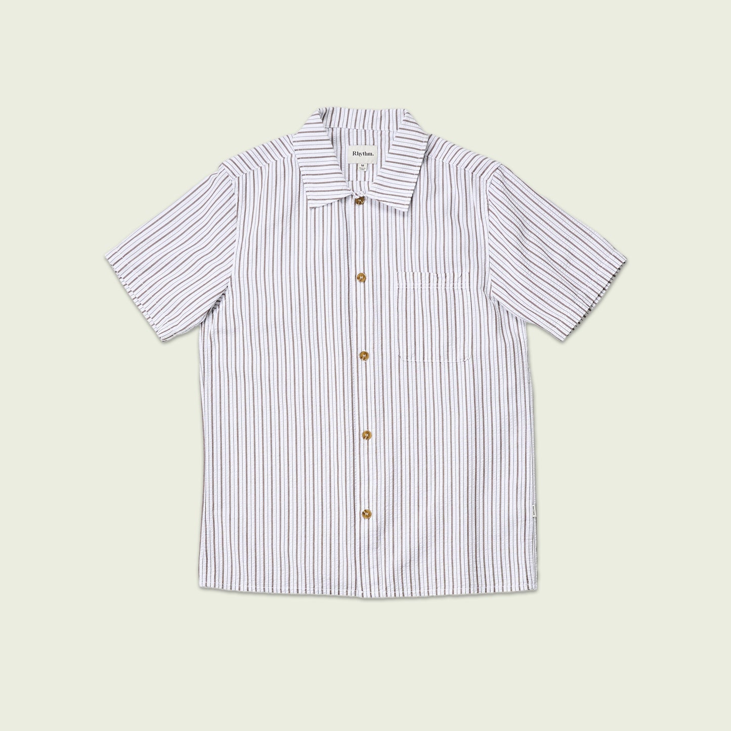 Seersucker Stripe Ss Shirt