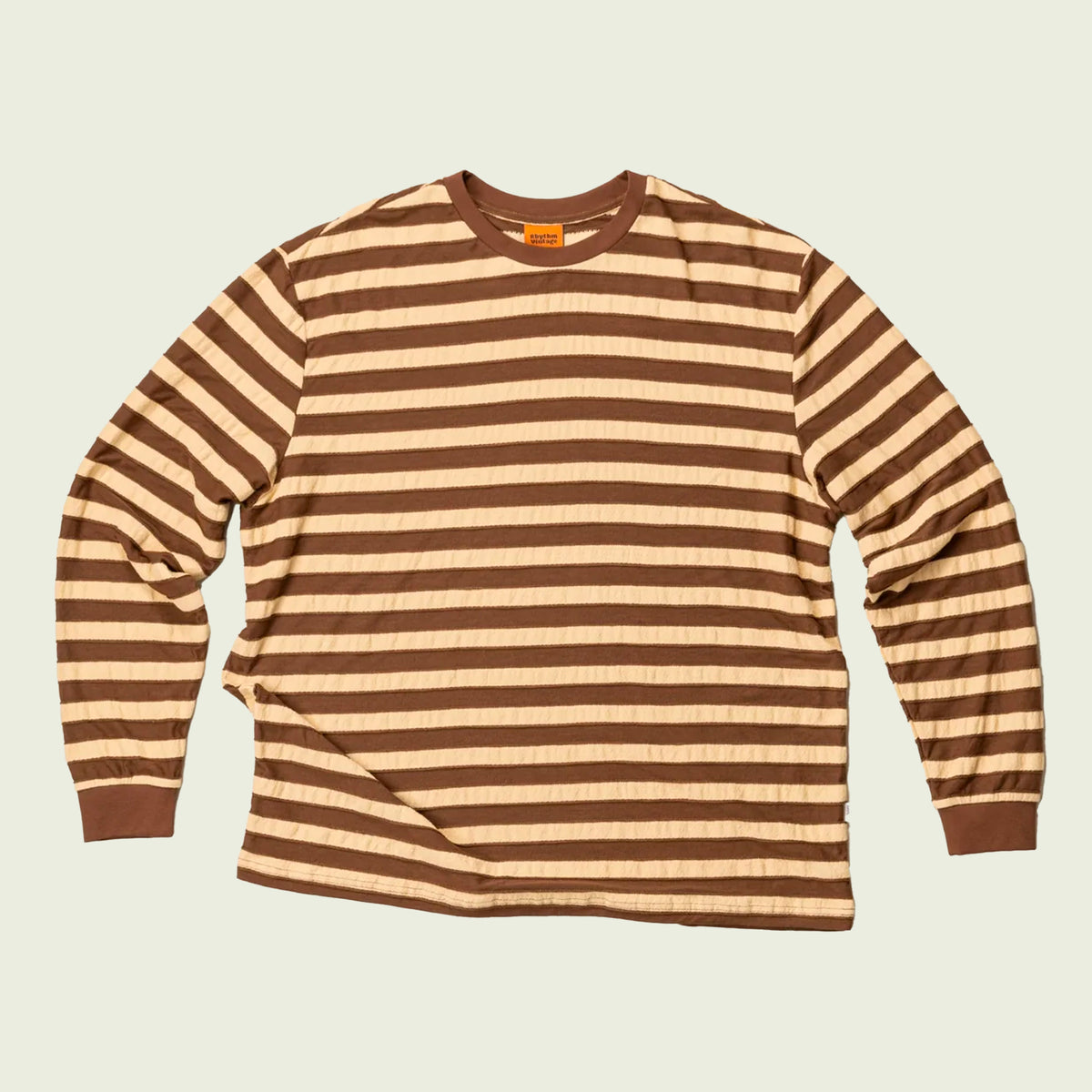 Textured Stripe Ls T-Shirt