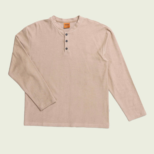 Vintage Terry Ls Henley