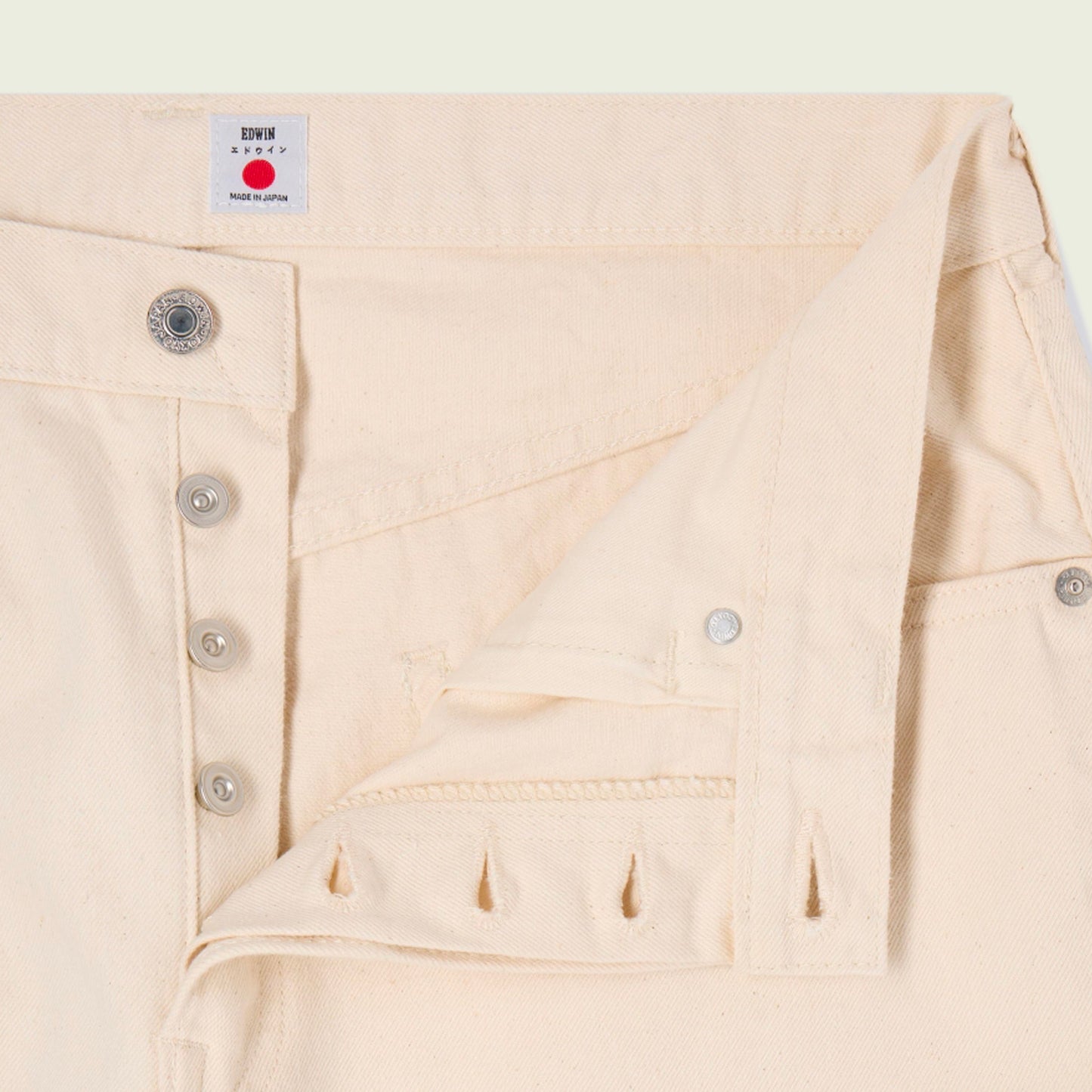 Loose Jeans - Natural Selvage