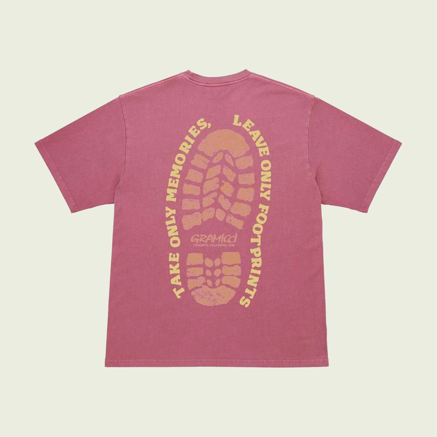 Footprints Tee Pigment Dyed