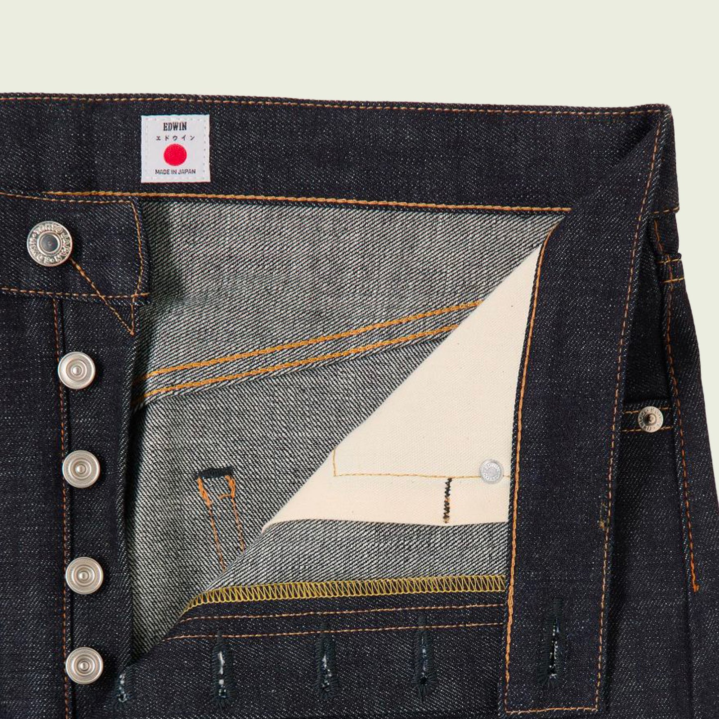 Regular Straight Jeans - Unwashed - L32