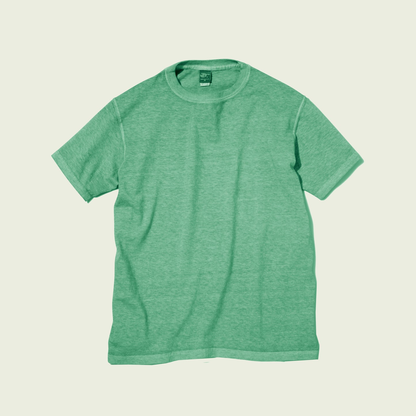 S/s Crew Tee - P-SmokeyGreen