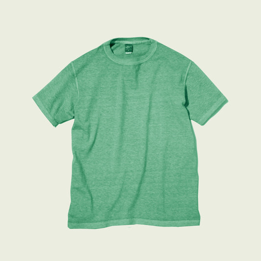 S/s Crew Tee - P-SmokeyGreen